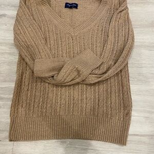 Women’s American Eagle 🦅 Tan Sweater